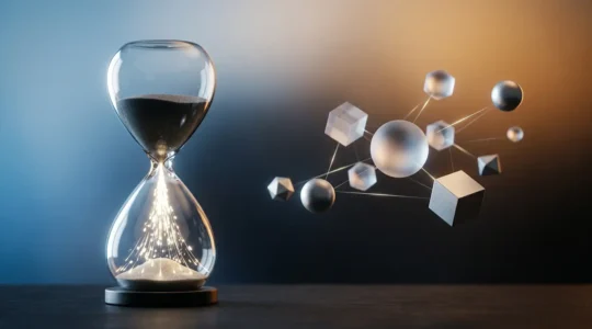 Digital underwriting algorithm processing life insurance application with instant decision visualization