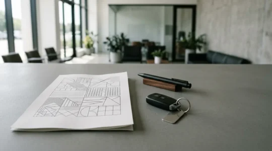 Professional photograph showing the financial contrast between expensive rental desk insurance and affordable standalone coverage