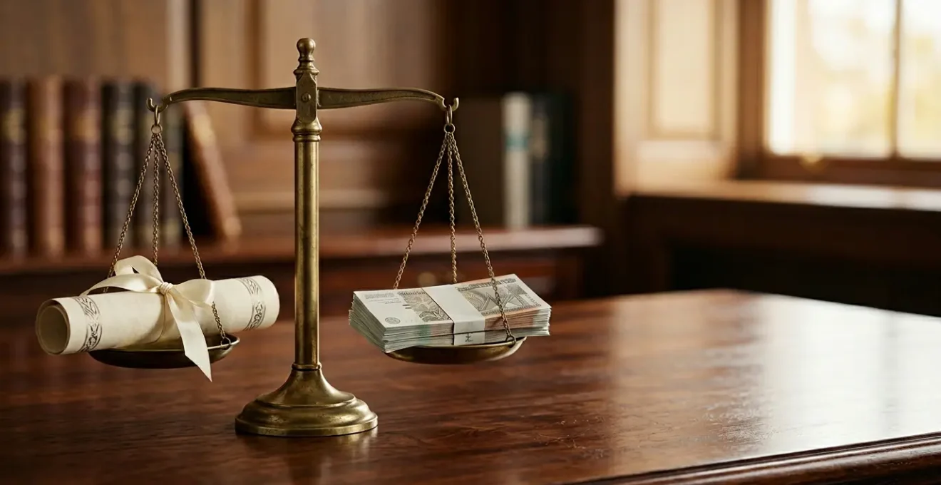 Professional financial planning scene showing inheritance tax mitigation strategies