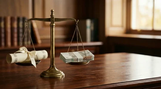 Professional financial planning scene showing inheritance tax mitigation strategies