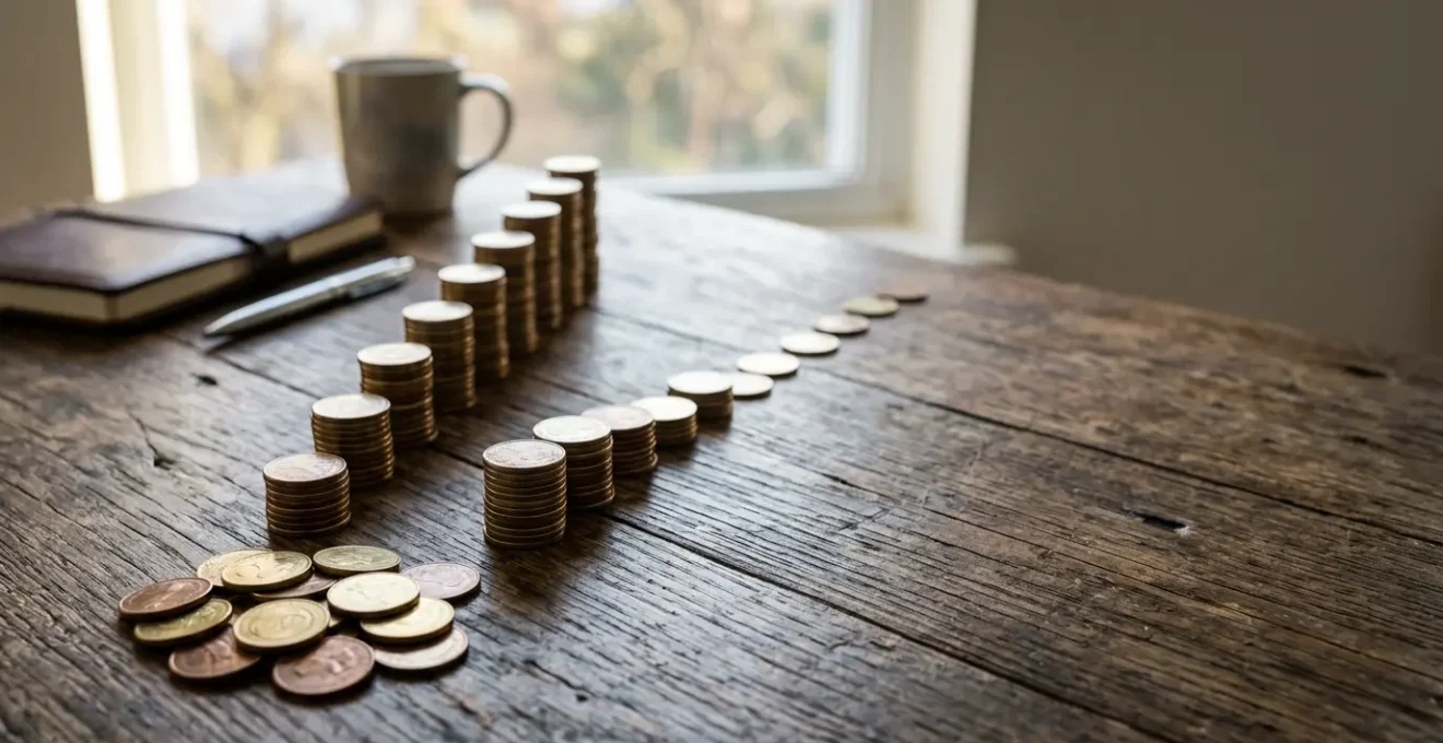 Visual comparison of level versus escalating annuities and their impact on purchasing power over time in retirement