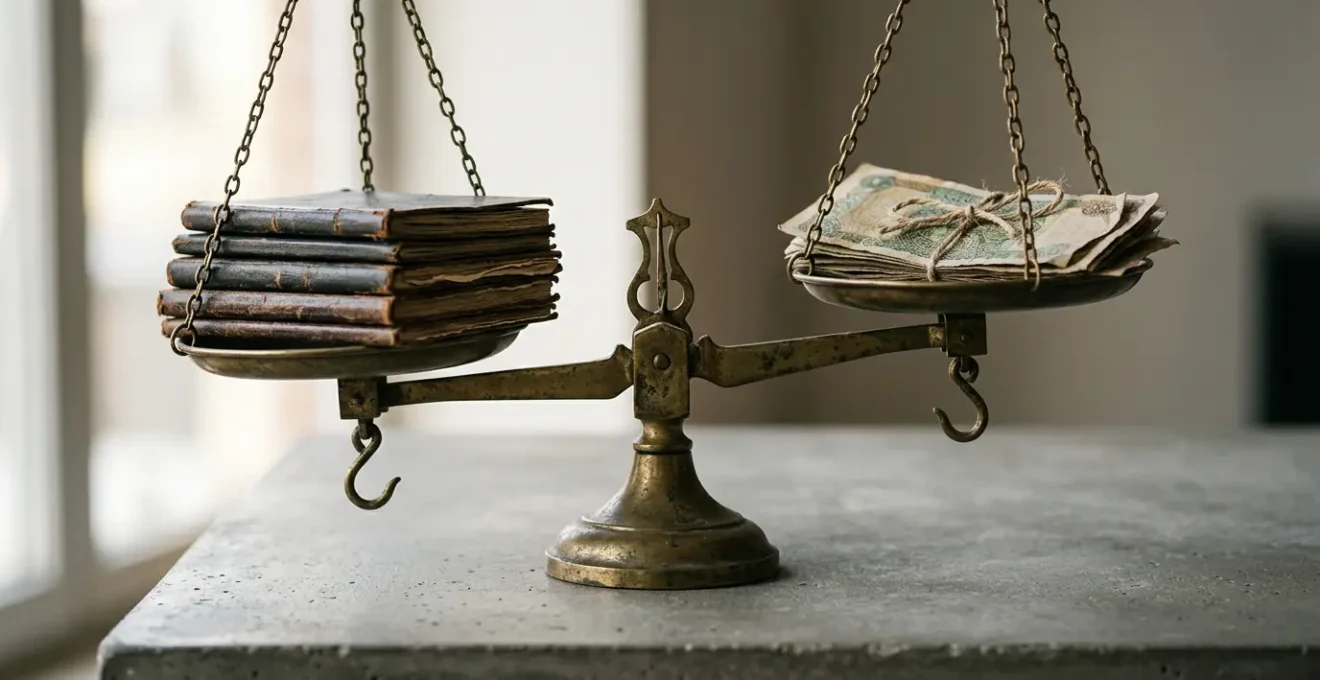 Financial decision-making concept for endowment policy holders weighing selling versus surrendering options