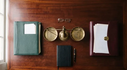 Professional succession planning documents representing will versus trust estate strategy comparison
