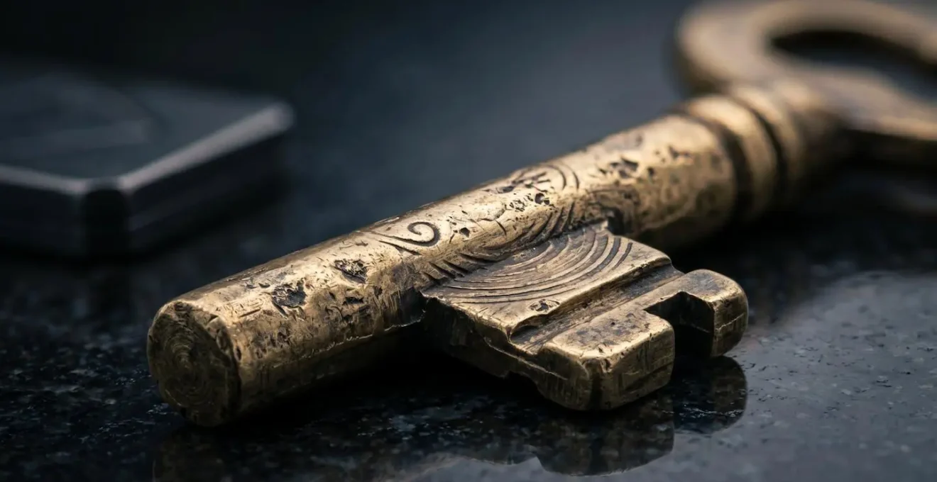 Secure digital asset storage and inheritance planning concept with cryptocurrency symbolism