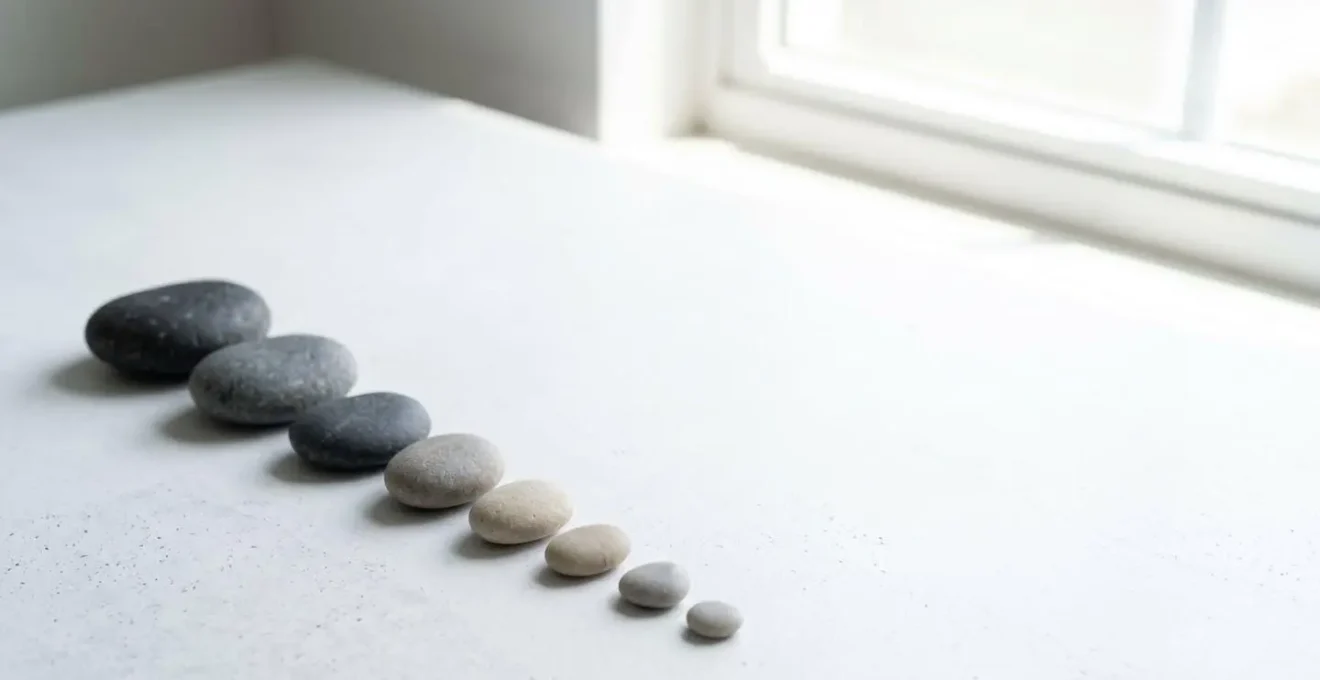 Wide minimalist environmental photograph depicting passage of time and tax relief timeline